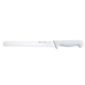 Bread Knife 30 Serrated White Plastic 55004.30 Professional Ivo