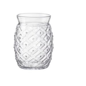 Pineapple Glass Tiki Cup 455 - 122120