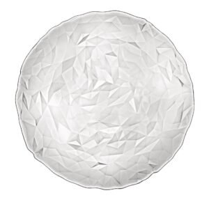 Round Glass Plate 33 Cm 431250