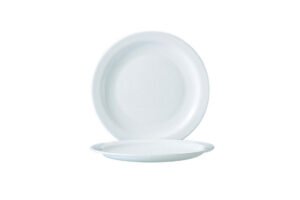 طبق 19.5 سم أبيض كاست ***57974