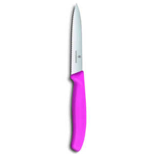 Vic Pink Serrated Vegetable Knife