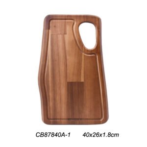 Wooden Serving Platter 40X26 Cm, Rectangular