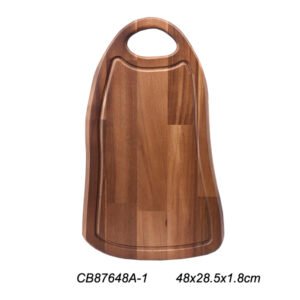 Wooden Serving Platter 48X28.5 Cm Oval/Rectangular