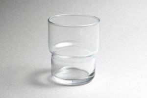 كوب لوج زجاجي مقاس 27 كل، مقوى ومتراص ***L9945