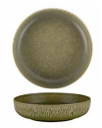 طبق خزفي عميق 19 سم موودلاين أخبري أخضر Mdl20Cks855A45