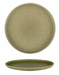 طبق خزفي 27 سم مودلاين عشبي أخضر إم دي إل 27 دو إس 855 أ 45