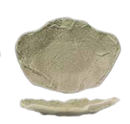 Porcelain Plate 22 Cm Gyoza Herbal Green Nri22Du855A45