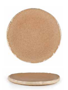 Porcelain Plate 30 Cm Stone Mocarlo Brown Stn30Du855A46