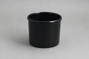 Sauce Cylinder 1 L Black Melamine***207101B