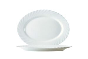Oval Plate 35 Cm Trianon***D6877