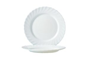 طبق 19.5 سم تريانون أبيض ***D6887