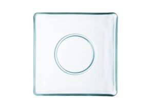 Transparent Square Bottom 13X13***E3719