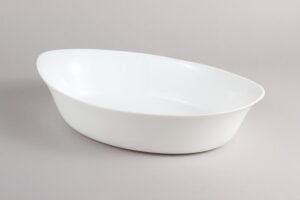 Deep Oval Dish 32X20 Cm Smart Crean***N3083